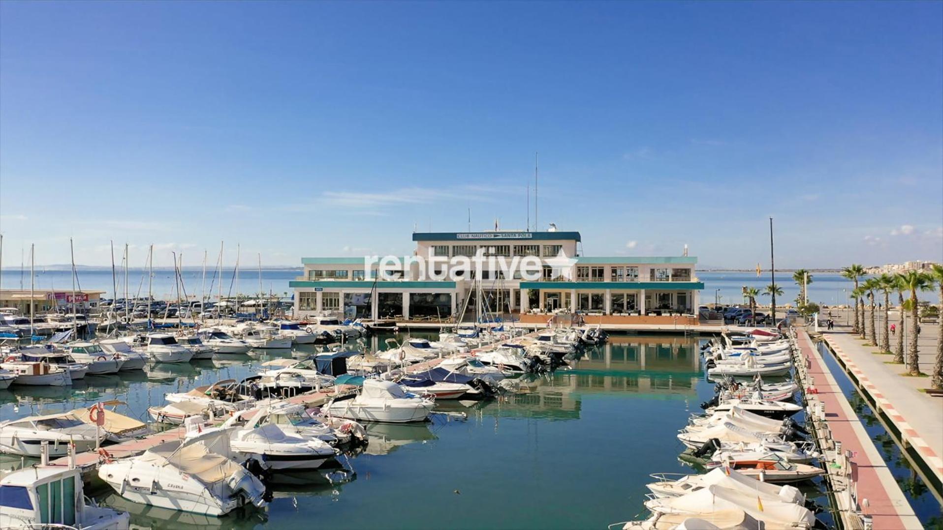 Rentafive Primera Linea Terraza Reformado Santa Pola Bagian luar foto